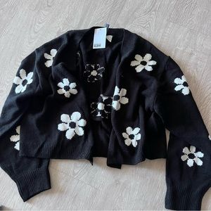 Flower cardigan